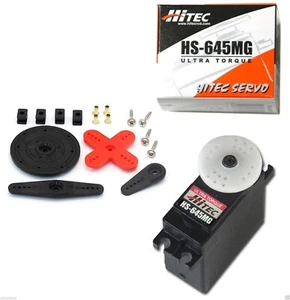 New Hitec HS-645MG High Torque 2BB Metal Gear Servo HS645MG/HS645/645MG/645 - Picture 1 of 1