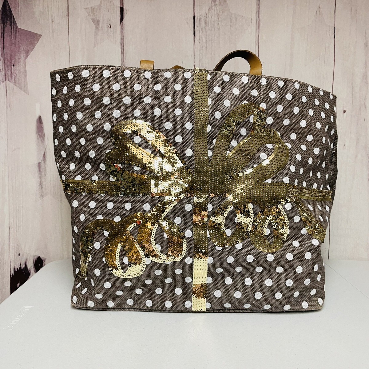 Bride Gift Bag Mud Pie Silver Sequin Bride Tote Bag Moon Pies