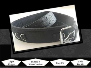 Tool Belt Scaffold Heavy Duty 2IN1 Leather & Nylon Rings 4 Tools Lanyard Comfort - Picture 1 of 3