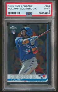 Vladimir Guerrero Jr 2019 Topps Chrome #201 PSA 9 como nuevo Rookie RC - Imagen 1 de 2