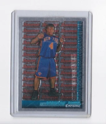 NATE ROBINSON 05-06 BOWMAN CHROME DRAFT PICKS & PROSPECTS ROOKIE CARD-SHIPS FREE - Image 1 of 4