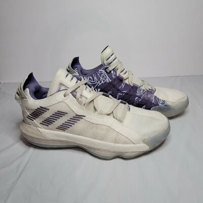 Adidas Dame 6 Weber State Basketball Shoes Tech Purple Men’s Size 6.5 FU9448  - Image 1 of 4