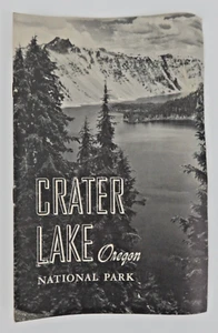 Vintage 1951 Crater Lake Oregon National Park 16 Seiten Booklet - Bild 1 von 6