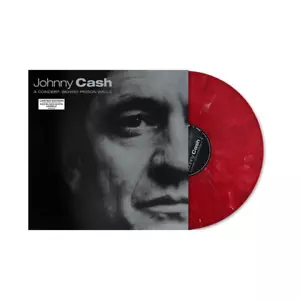 Johnny Cash : A Concert Behind Prison Walls (Exclusive Red Marble Vinyl LP) NEW - Picture 1 of 4