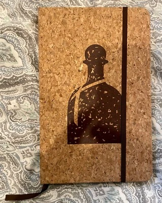 PATRON Tequila Cork Notebook Diary Journal Notes Bottle Brown NEW 8.5" X 5.25"  - Image 1 of 2