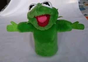 Vintage 1988 Dakin Jim Hensen Presents Kermit the Frog 12" Handpuppe Muppets - Bild 1 von 14