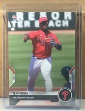 2021 TOPPS NOW Road to Opening Day #OD-277 JEAN SEGURA PHILLIES Print Run 820