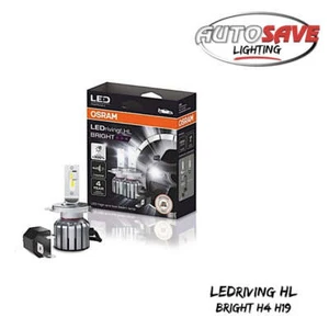 2x H4 LED OSRAM LEDriving HL BRIGHT H4/H19 6000K Bulbs 64193DWBRT-2HFB NEW 2022 - Picture 1 of 2