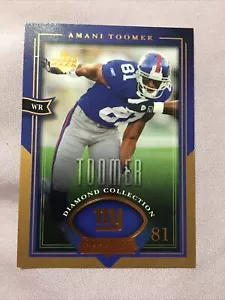 Amani Toomer Diamond Collection 2004 Upper Deck - Picture 1 of 2