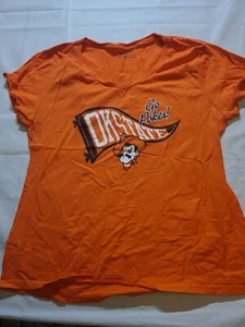 Women's Short Sleeve Oklahoma State Tshirt Size XL - Picture 1 of 3