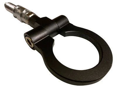 GANCHO DE REMOLQUE NEGRO BUCLE DE REMOLQUE PARA CITROEN C2 C3 SAXO Foto 1 de 2