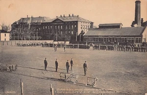 (Lincoln NE) University Of Nebraska Battalion Inspection School Postcard - Picture 1 of 2