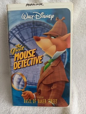 DISNEY THE GREAT MOUSE DETECTIVE VHS TAPE - Image 1 of 3