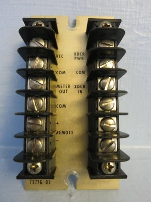 Bently Nevada 72776-01 Wiring Terminal Board PLC Bentley 72776-01 129 - Image 1 of 2