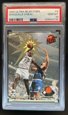 1992-93 Fleer Ultra Shaquille O'Neal Rejectors дебютант RC #4 Magic PSA 10 - Изображение 1 из 2