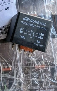 Relé automotriz Durakool, SPST-NO, 12V DC - DG85C-8021-75-1012 - Imagen 1 de 1
