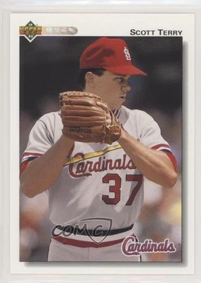 1992 Upper Deck Factory Set Gold Hologram Scott Terry #688 - Image 1 of 2