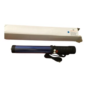 NiteBeams Rechargeable Baton/ Flashlight Blue New Alarm Magnetic - Picture 1 of 2