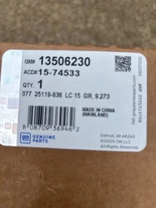 New Genuine Gm heater control module 13506230 - Picture 1 of 1