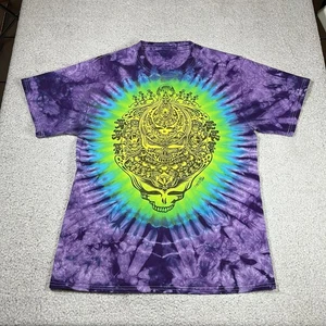 Camisa Grateful Dead Para Hombres M Colorida Tie Dye Calavera Osos Bailando Camiseta Banda De Colección - Imagen 1 de 11