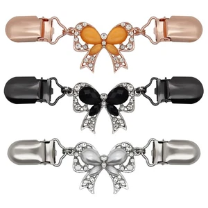 3 Piezas Clips Cincha Vintage Vestido Clip Espalda Cincha Chal Cárdigan Cuello Clips F... - Imagen 1 de 6