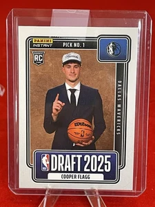 2025-26 Panini Instant COOPER FLAGG - Draft Card #NBADN-1 - RC Dallas Mavericks - Picture 1 of 2