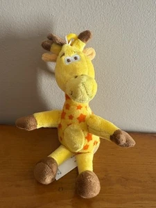 Hard to Find Geoffrey Toys R US Giraffe Plush Clip Keychain 7 Inches - Picture 1 of 3