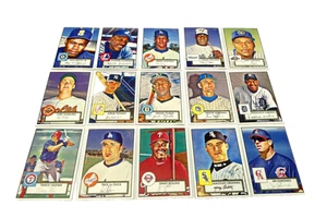 Set of 15 2007 Topps Debut Flashback Baseball Cards Griffey Guerrero - Picture 1 of 15