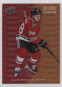 2023-24 Upper Deck Allure Color Flow Red Orange Connor Bedard #CF-16 Rookie RC - Picture 1 of 7