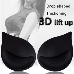 1 Paio Reggiseno Inserto Seno Pastiglie Push Up Miglioramento Coppa Sollevatore Contorno Shaper Imbottito - Foto 1 di 18