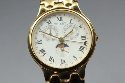 Vintage [Exc+5] Tissot Triple Calendar K255 Moonphase Pointer Date Men's Watch - Image 1 of 4
