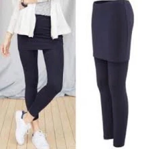 Cabi Women's M'leggings Skirted Leggings Blue Sz Med Style #5179 - Picture 1 of 4