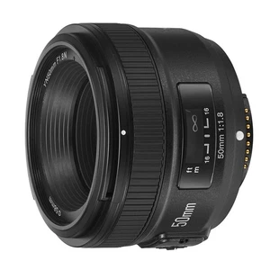 YONGNUO YN50mm F1.8, Standard Prime Auto Focus Lens for Nikon Full Frame SLR ... - Picture 1 of 5