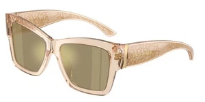 Dolce & Gabbana Sunglasses DG4493 343203 Brown yellow Woman - Picture 1 of 5