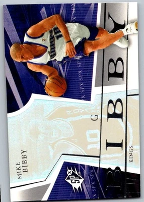 2003-04 Upper Deck Triple Dimensions Reflections Mike Bibby Sacramento Kings #73 - Image 1 of 2