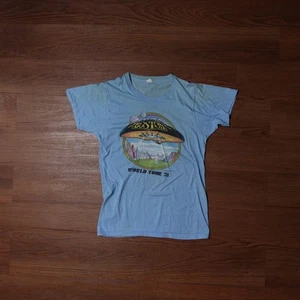 Vintage Boston World Tour 1978 Band T-shirt Single Stitch Made In USA Large - Picture 1 of 11