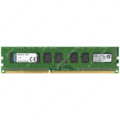 Kingston 8GB 2Rx8 PC3-12800 ECC UDIMM DDR3 1600 ECC Unbuffered Server Memory RAM - Image 1 of 2
