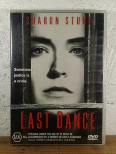Last Dance DVD Sharon Stone Movie 1996 Prison Drama Death Row Film RARE AUS R4 - Picture 1 of 8