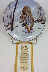 Big Cats of the World On the Prowl Hamilton Collection Plate - Picture 1 of 5