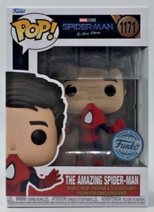 Funko Pop! Spider-Man NWH The Amazing Spider-Man #1171 SE Factory Defect - Picture 1 of 7