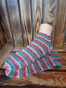 Sneakersocken/Kurzsocken 36/37 Handgestrickt - Bild 1 von 1