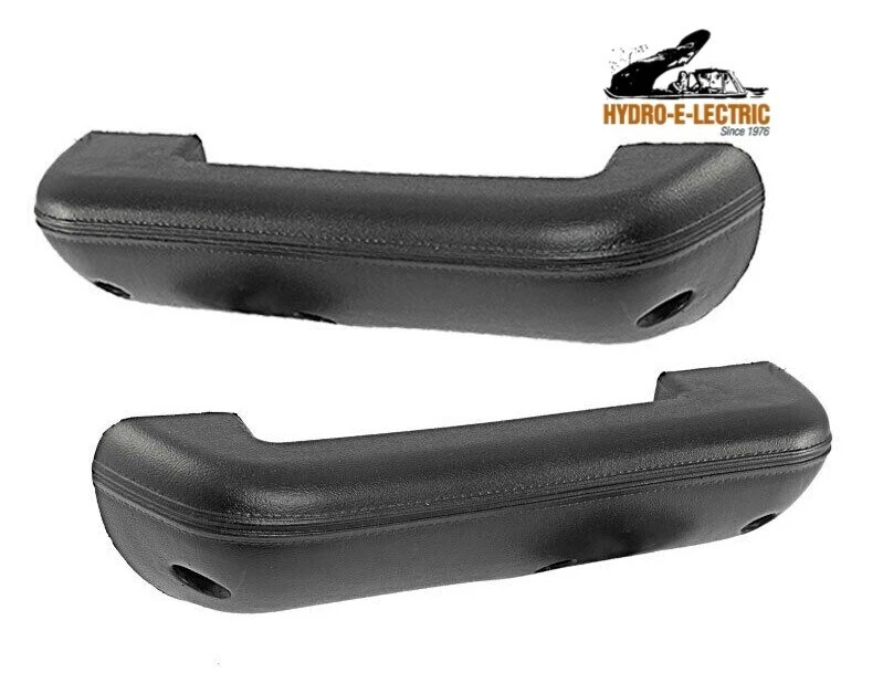 NUEVO 1968-1972 Ford F-100, F-250 negro puerta tirador reposabrazos - par Foto 1 de 2