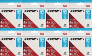 10.000x Arrow Original T50 Schwerlast Tackerpistole Tacker Clips Klammern - 1/4" 6 mm - Bild 1 von 1
