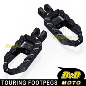 For Tiger 955i 01 02 03 04 05 06 07 Black Touring CNC Front Foot peg - Bild 1 von 2