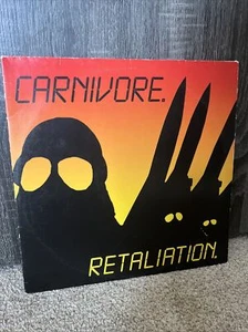Carnivore Retaliation 2013 Reissue 2x BLACK Vinyl Record LP Roadrunner - Picture 1 of 8