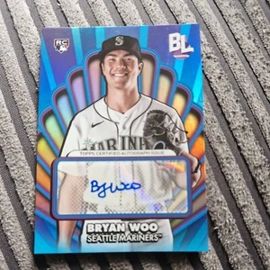 topps big league baseball 2024 Bryan Woo Auto - Picture 1 of 2