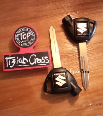 CHIAVE vuota VERGINE SUZUKI BURGMAN AN 250 400 650 UH originale magnetica sais - Imagen 1 de 4