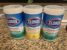 Clorox Fresh/Crisp Lemon Disinfecting Wipes (85/Cstr, 3 Cstr/Pk) New Total: 255w