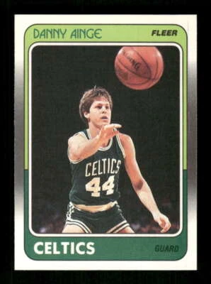 1988-89 Fleer #8 Danny Ainge NM+ Celtics centered BXCP18 - Image 1 of 2