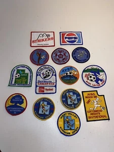 Vintage AYSO American Youth Soccer Organization Utah Patch Lot RARE - Picture 1 of 5